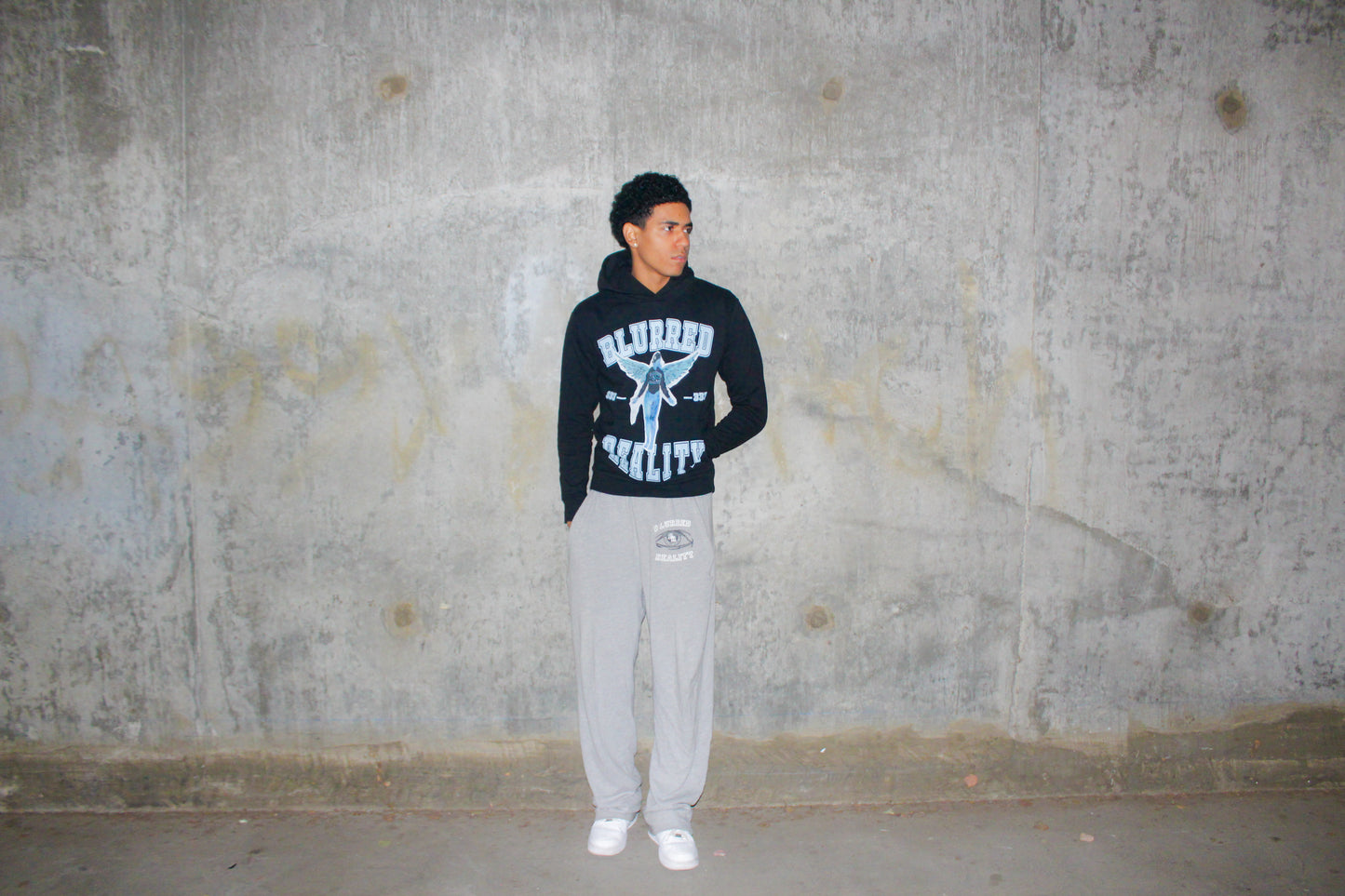 " FAITH HOODIE " BLACK