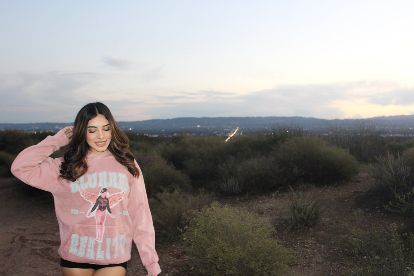 " FAITH HOODIE " PINK