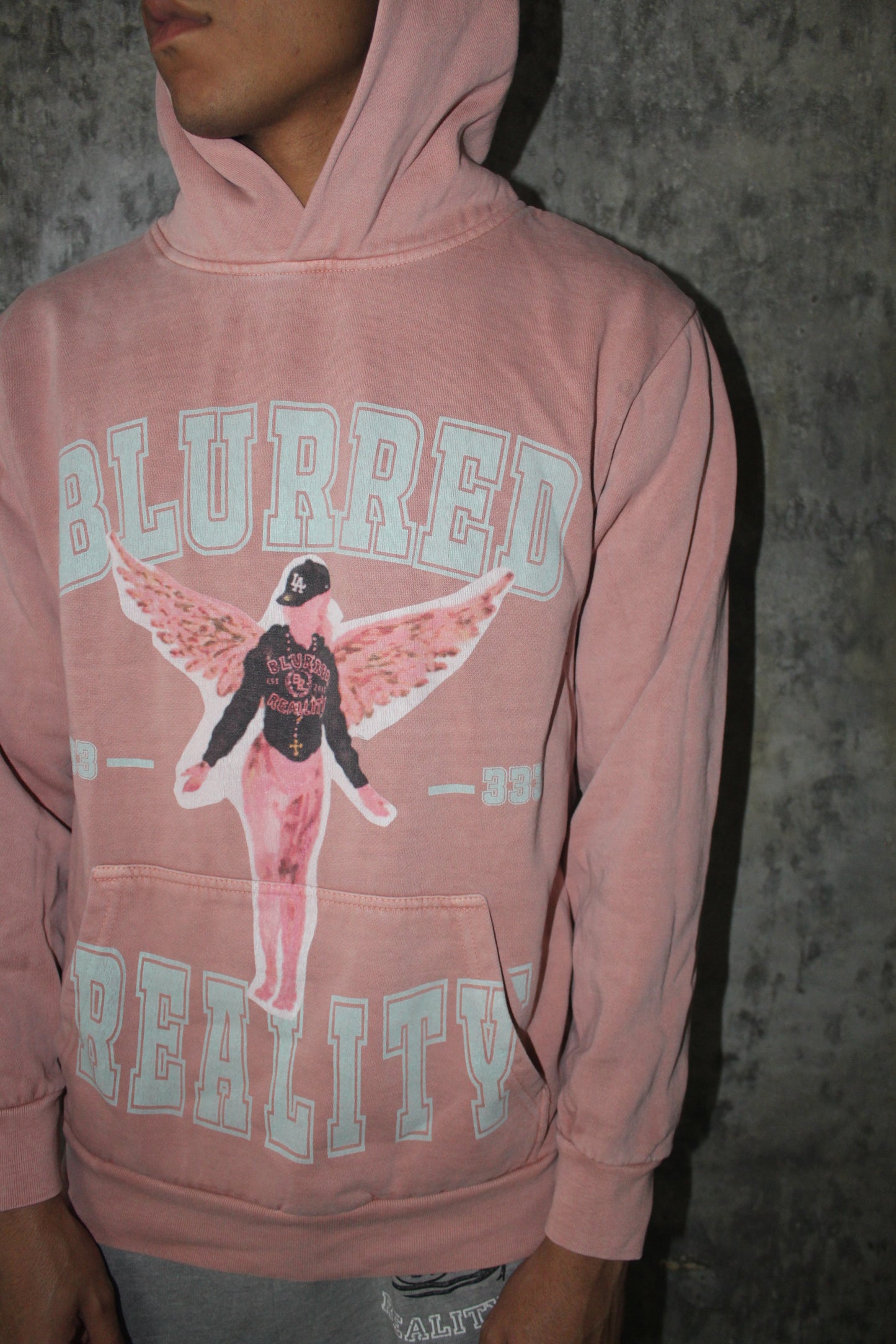 " FAITH HOODIE " PINK