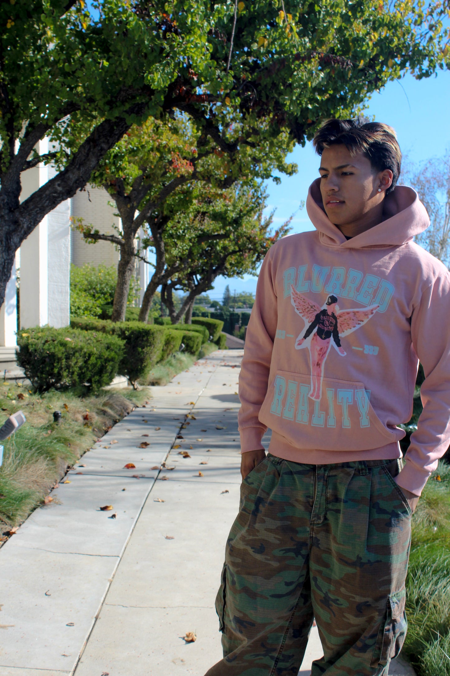 " FAITH HOODIE " PINK