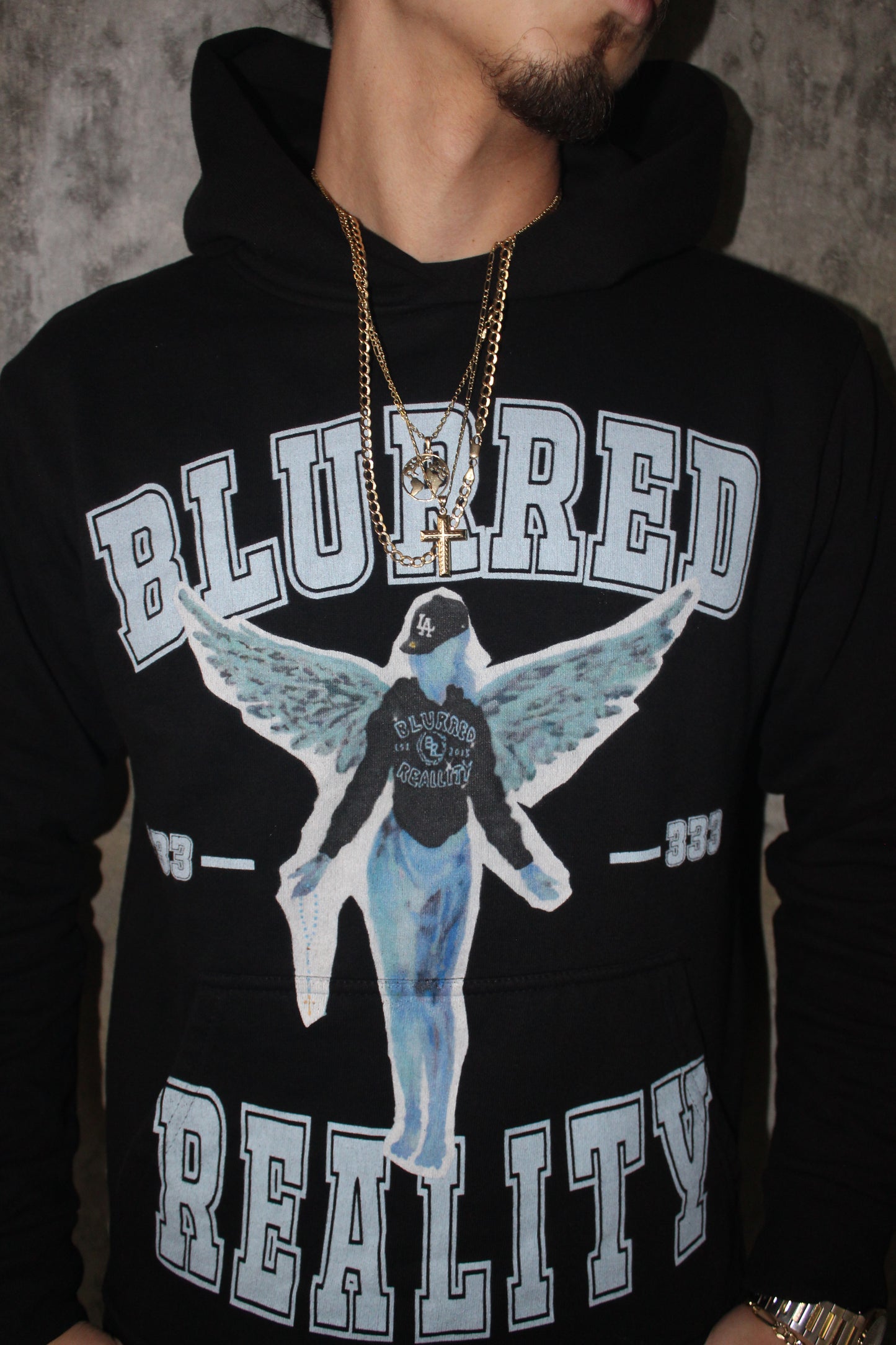 " FAITH HOODIE " BLACK